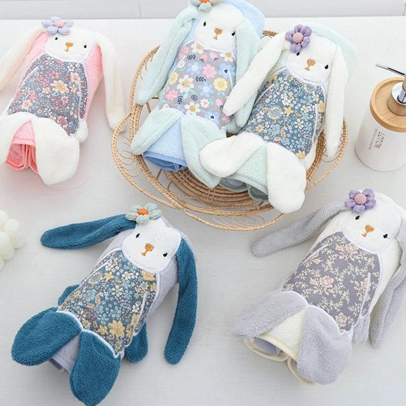 2 Pcs/Set Baby Infants Soft Coral Fleece Face Towel Bath Towel Receiving Blanket