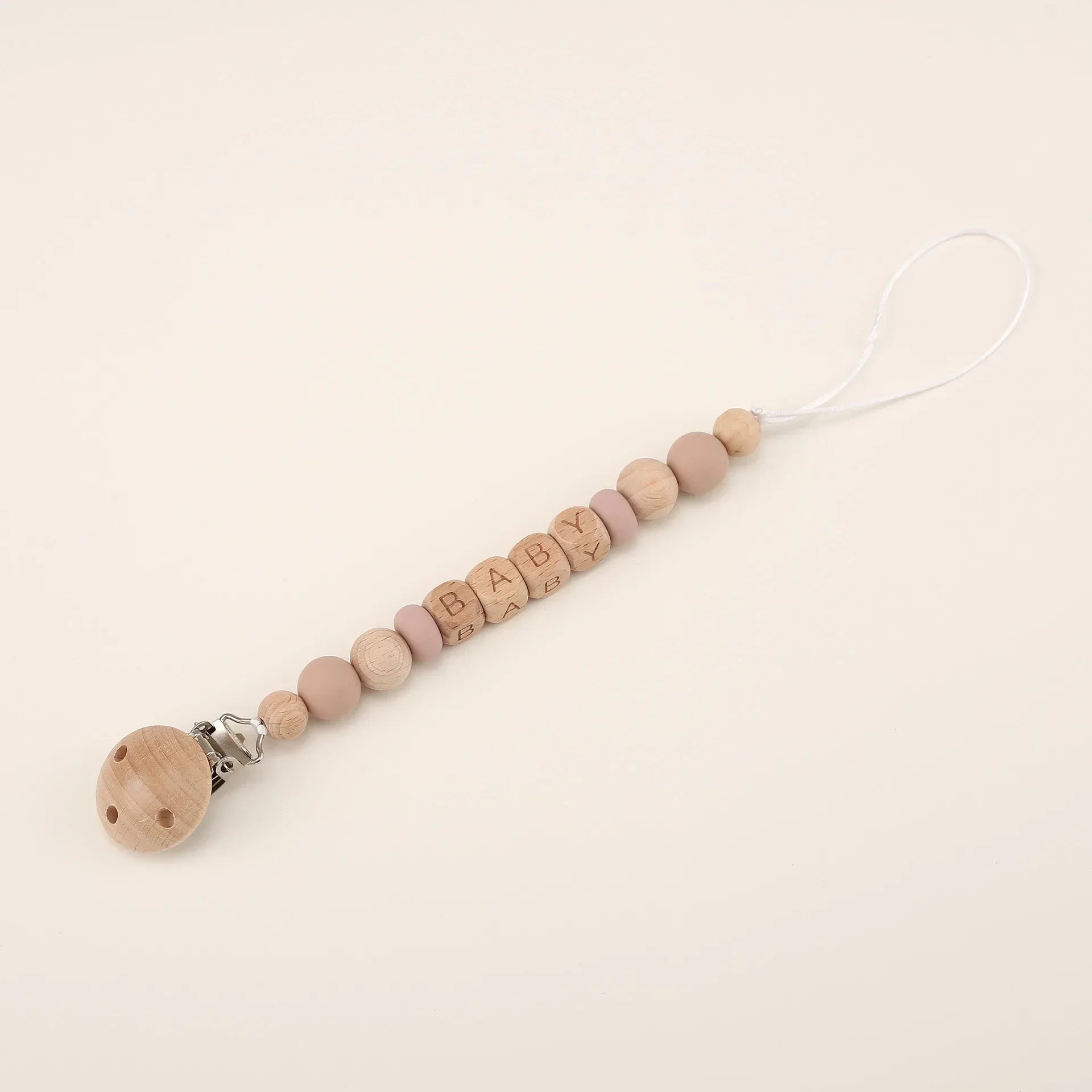 Baby Pacifier Clips Personalized Name Teethers Toys Dummy Nipples Holder Chain Babies Accessories Newborn Gift Pacifiers Chains