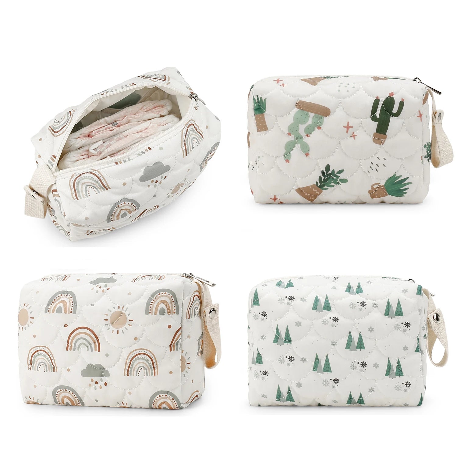 Waterproof baby hanging bag, diaper bag, diaper, outdoor storage bag, crib, clothes, diaper, portable bag