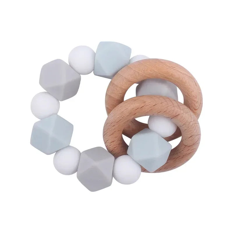 2ps Custom Baby Pacifier Clip Personalized Name Silicone Letter Dummy Holder Nipples Chains Infant Feeding Bracelet Teething Toy