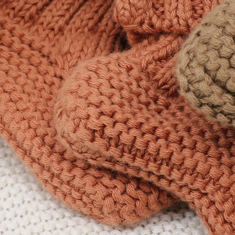 Infant Bootie Knitted Warm Baby Socks Unisex 0 to 6 Months