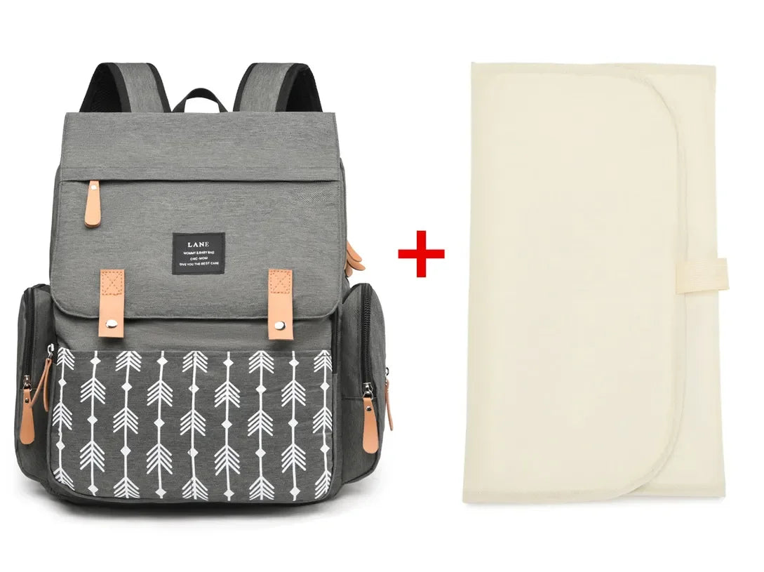 Backpack Bag Mummy Large Capacity Bag Mom Baby Multi-Function Waterproof Outdoor Travel Diaper Bags for Baby Care Baby Stuff