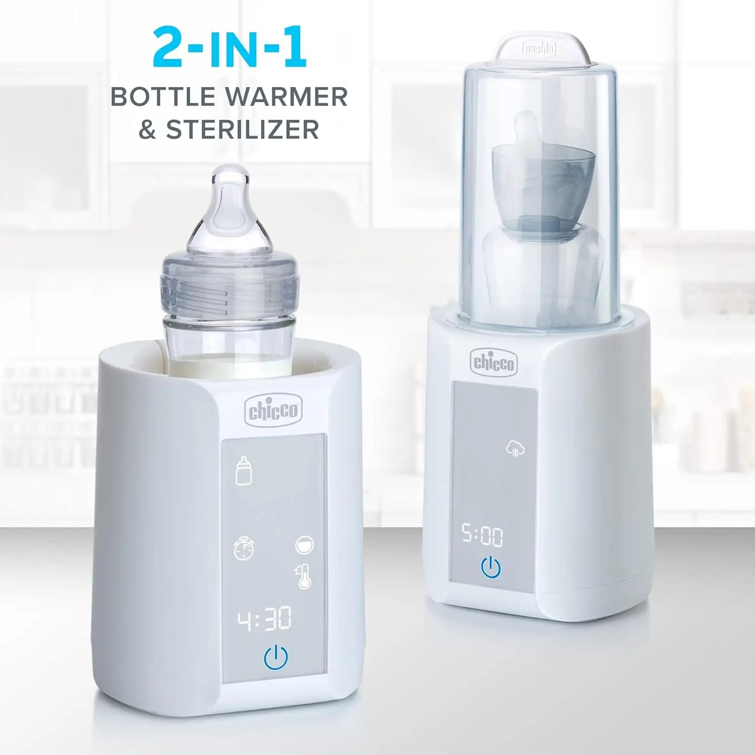 Digital Bottle Warmer & Sterilizer for Baby Bottles, Baby Food Jars, and Milk Bags
