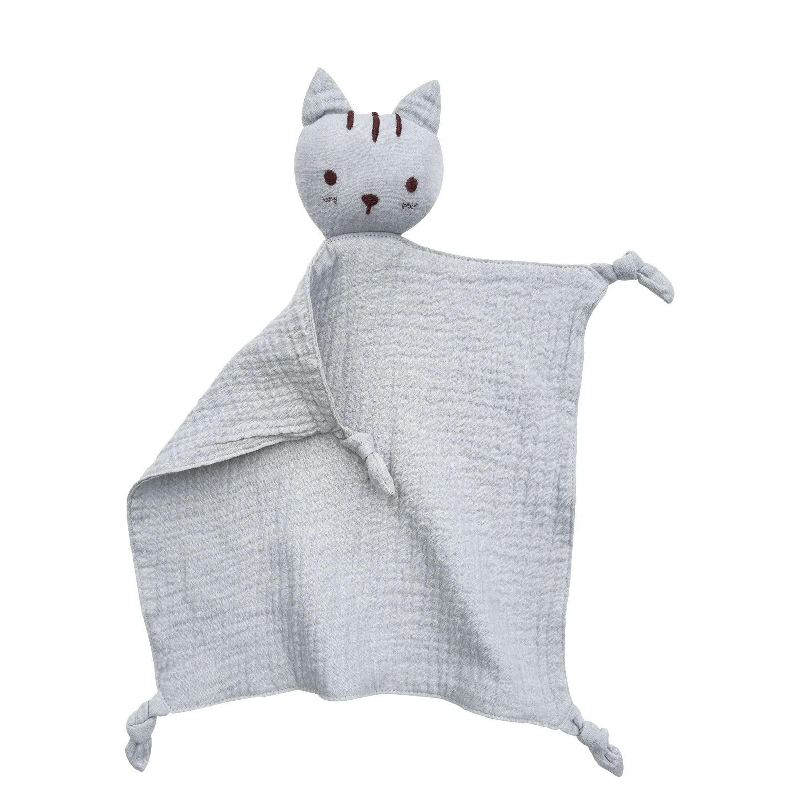 Muslin Baby Comfort Towel Cotton Comforter Blanket Soft Newborn Sleeping Dolls Kids Fashion Sleep Toy Soothe Appease Towel Bibs