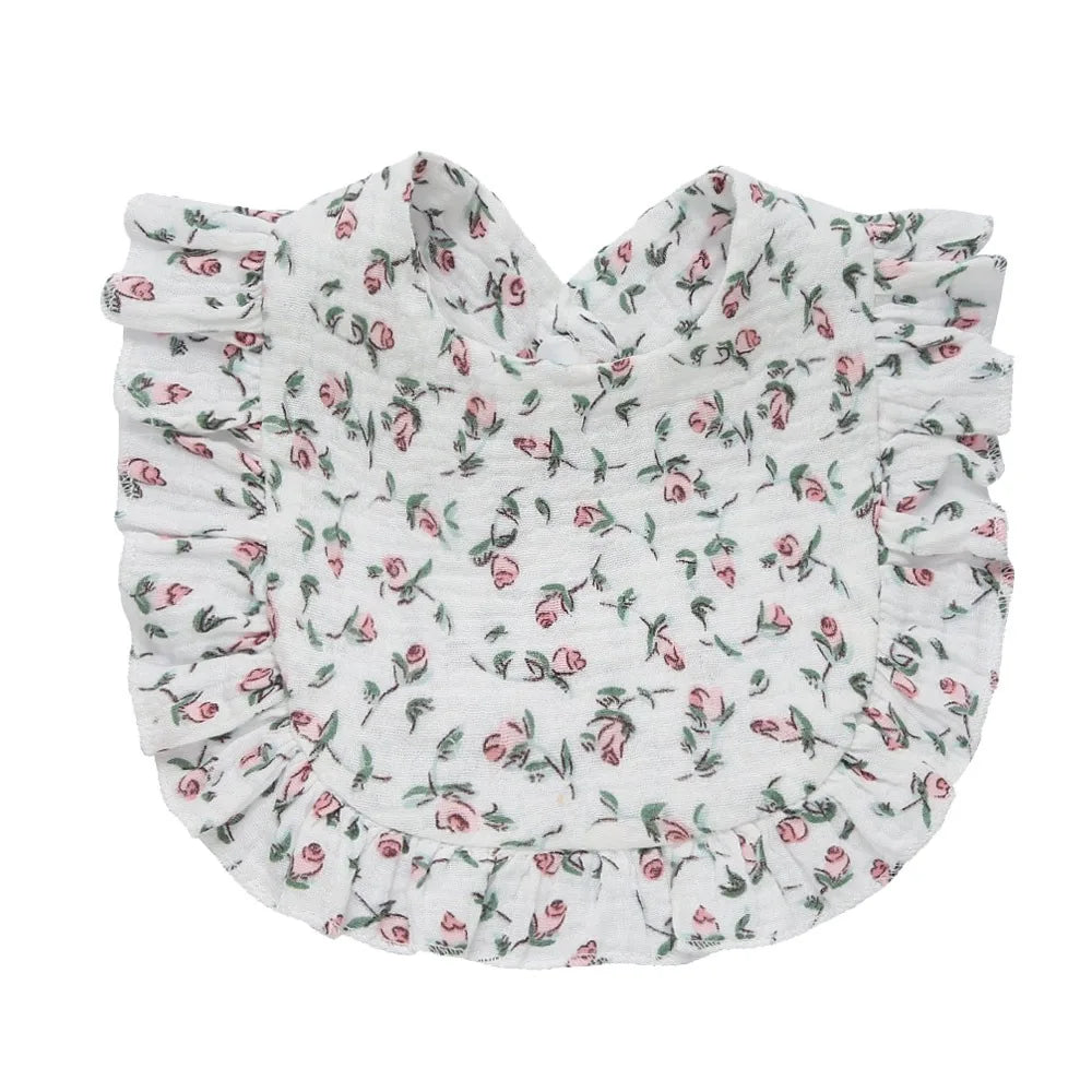 Creative Cotton Newborn Bibs Soft Material Absorbent Infant Burp Cloths Colorful Drool Bandana Baby Stuff