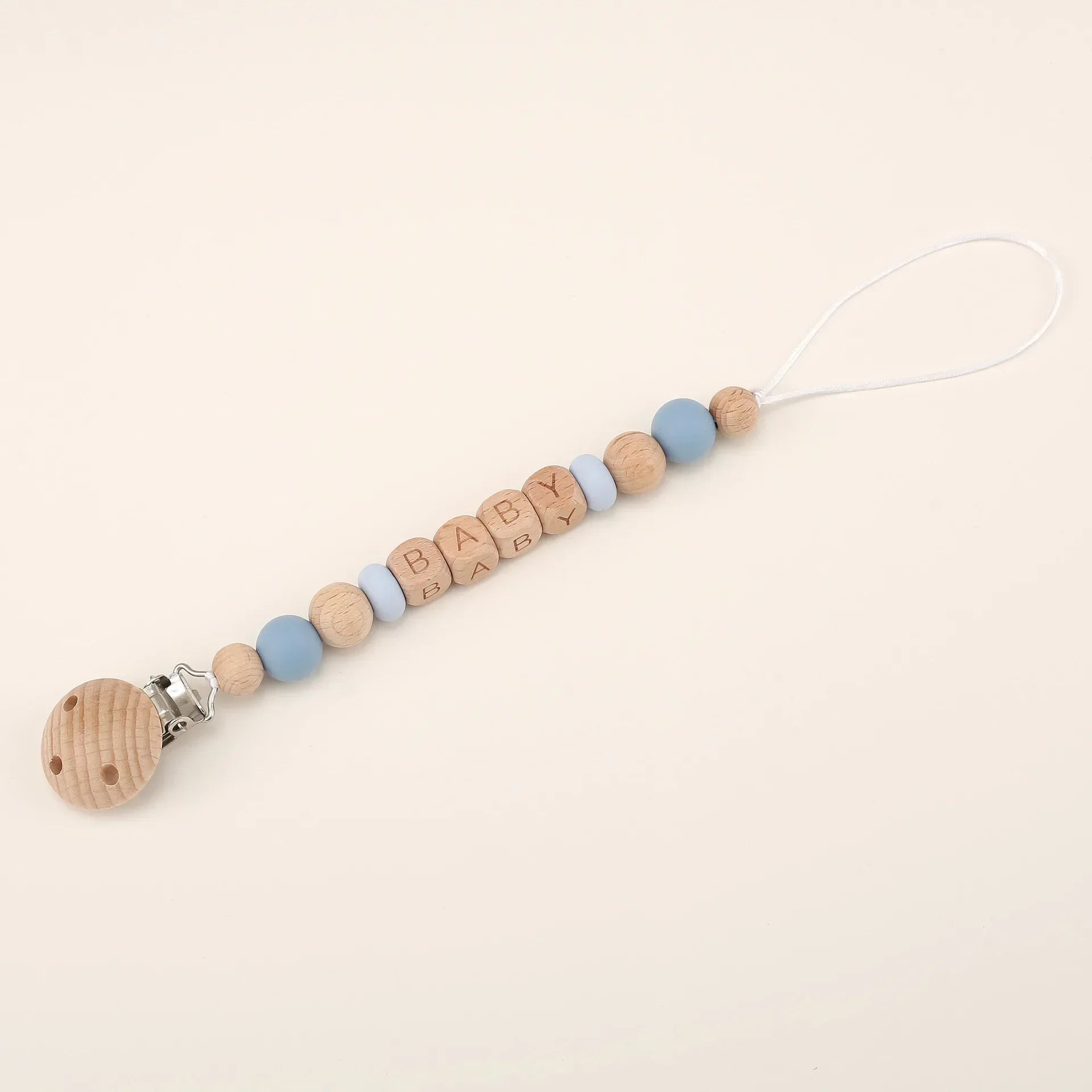 Baby Pacifier Clips Personalized Name Teethers Toys Dummy Nipples Holder Chain Babies Accessories Newborn Gift Pacifiers Chains
