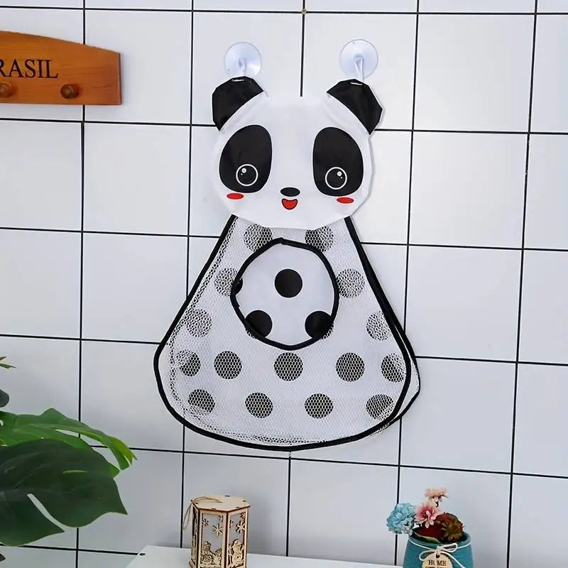 Baby Bath Toy Storage Bag Shower Holder Toys Organizer Net Baskets Water Toys Game Bag for Kids Strong Suction Cups