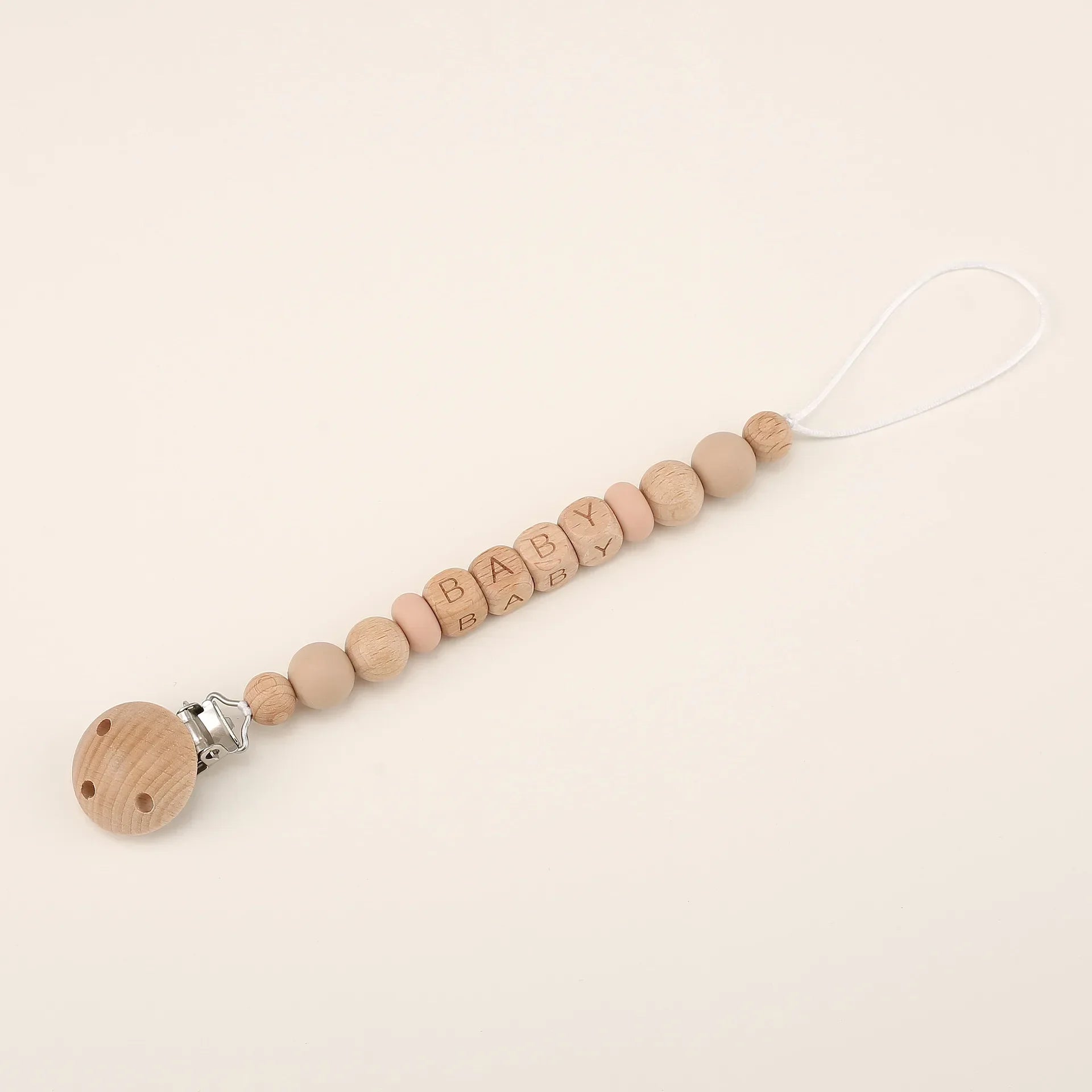 Baby Pacifier Clips Personalized Name Teethers Toys Dummy Nipples Holder Chain Babies Accessories Newborn Gift Pacifiers Chains