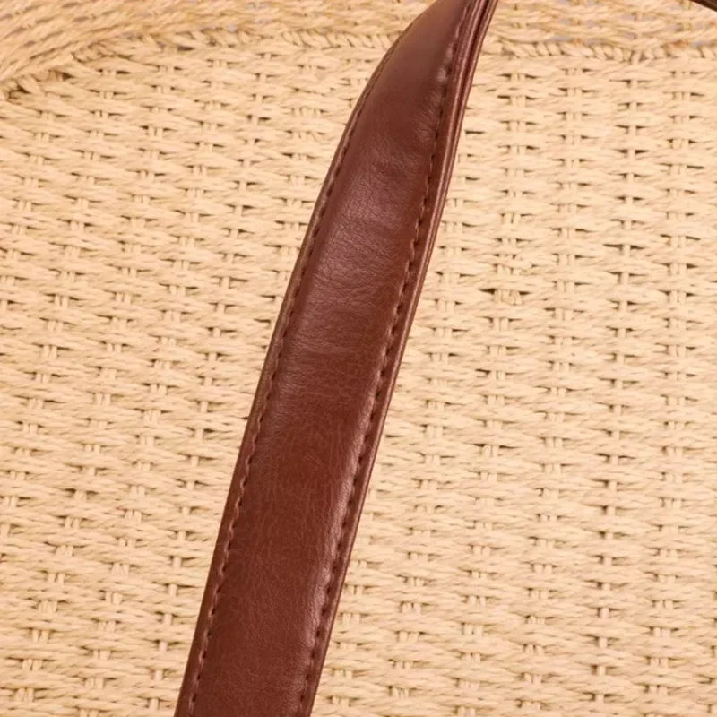 Cotton Rope Handmade Woven Baby Moses Basket with Handle
