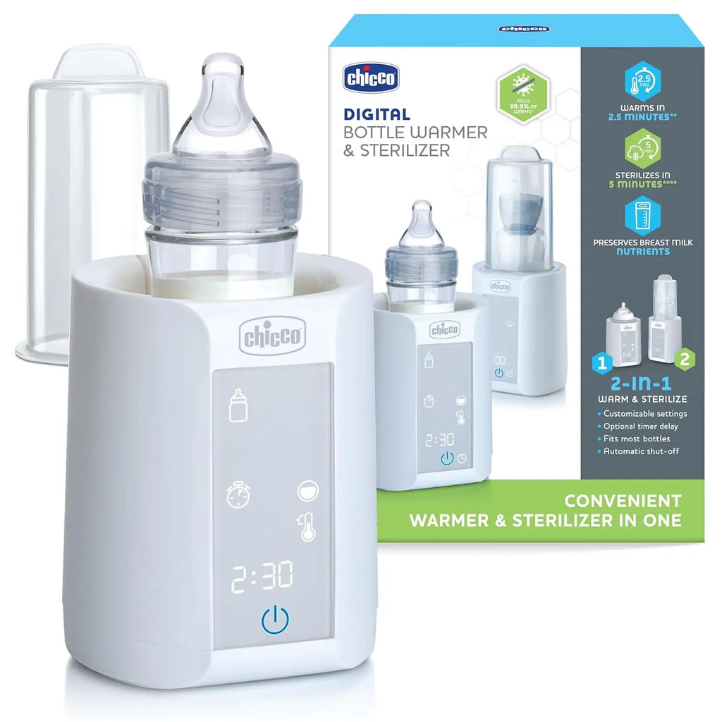 Digital Bottle Warmer & Sterilizer for Baby Bottles, Baby Food Jars, and Milk Bags