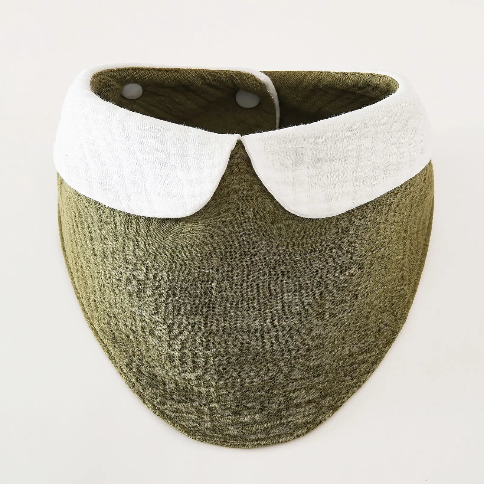 Baby Bibs Gauze Bibs 6 Layer Pure CottonRound 360 Degree Rotation Saliva Towel Infant Feeding Apron Newborn Stuff