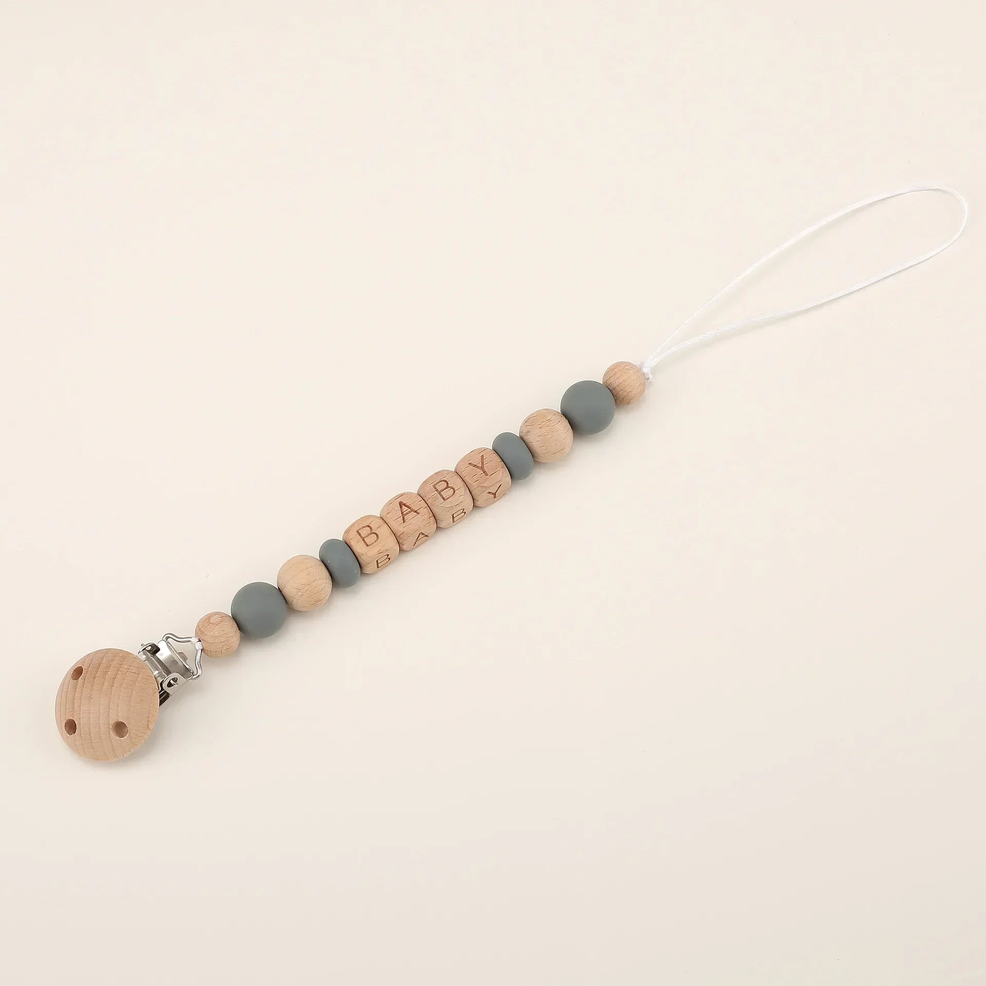Baby Pacifier Clips Personalized Name Teethers Toys Dummy Nipples Holder Chain Babies Accessories Newborn Gift Pacifiers Chains