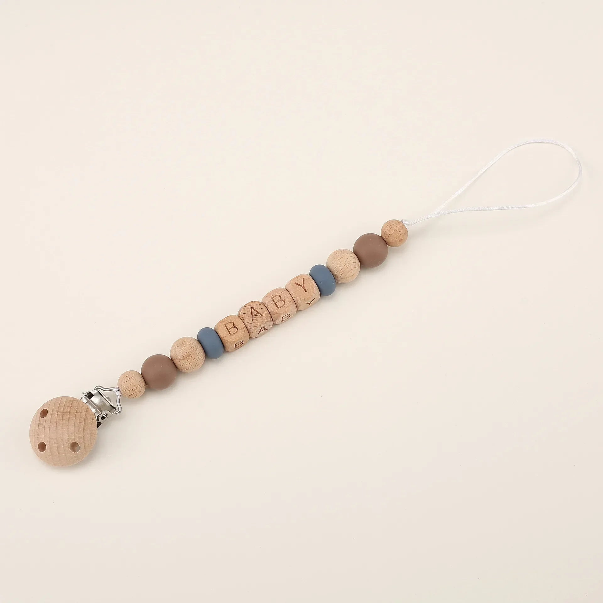 Baby Pacifier Clips Personalized Name Teethers Toys Dummy Nipples Holder Chain Babies Accessories Newborn Gift Pacifiers Chains