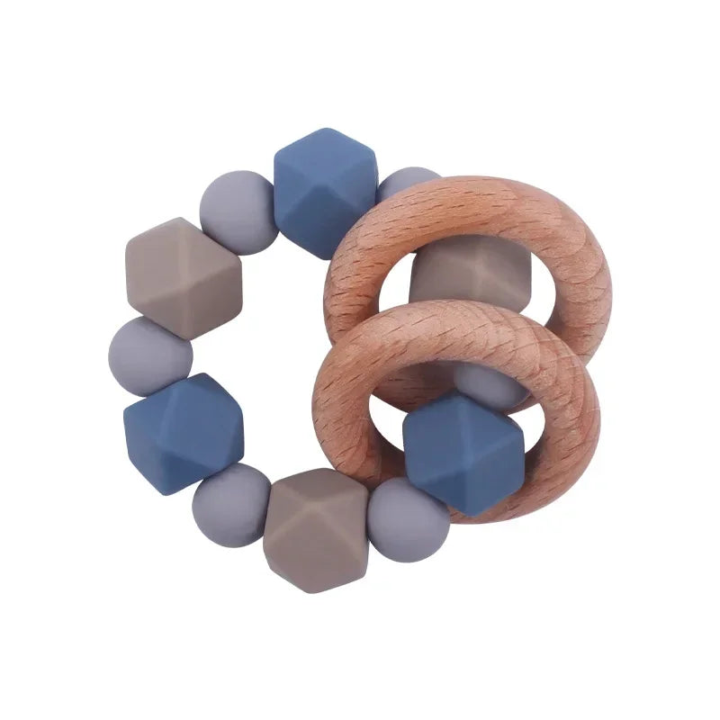 2ps Custom Baby Pacifier Clip Personalized Name Silicone Letter Dummy Holder Nipples Chains Infant Feeding Bracelet Teething Toy