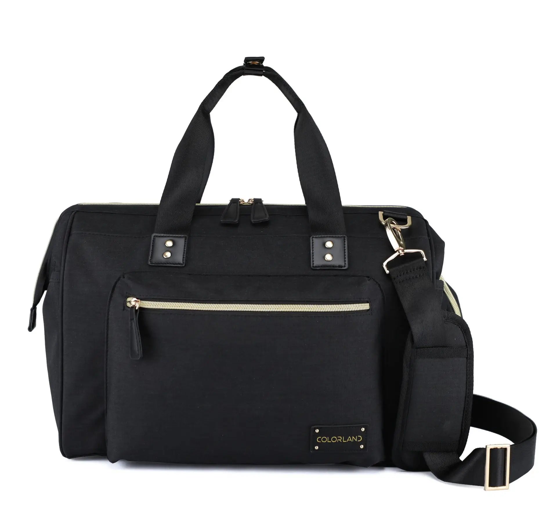 Colorland Stylish Large Multi-function Waterproof Messenger Tote Baby Diaper Bag Nappy Changing Bag+Changing Pad