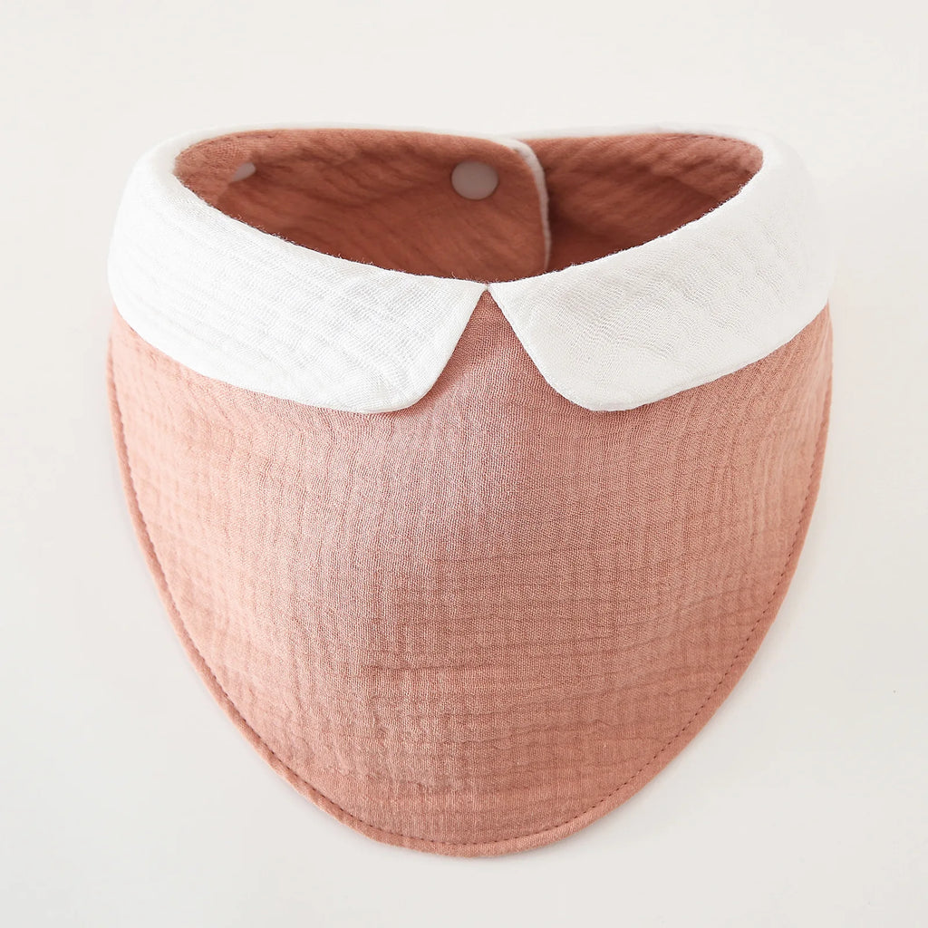 Baby Bibs Gauze Bibs 6 Layer Pure CottonRound 360 Degree Rotation Saliva Towel Infant Feeding Apron Newborn Stuff