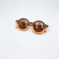 MILANCEL New Summer Baby Sunglasses Kids Cute Leopard UV Resistant Sunglasses Children Girls Shades Decorative Glasses
