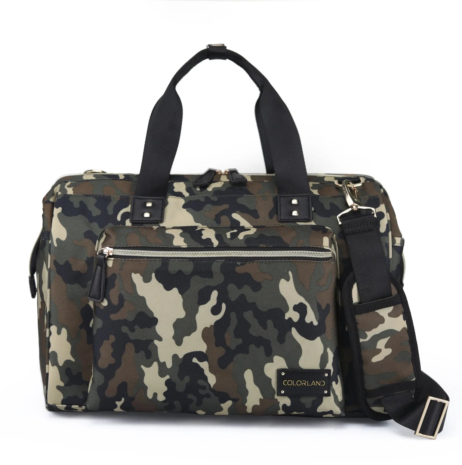 Colorland Stylish Large Multi-function Waterproof Messenger Tote Baby Diaper Bag Nappy Changing Bag+Changing Pad