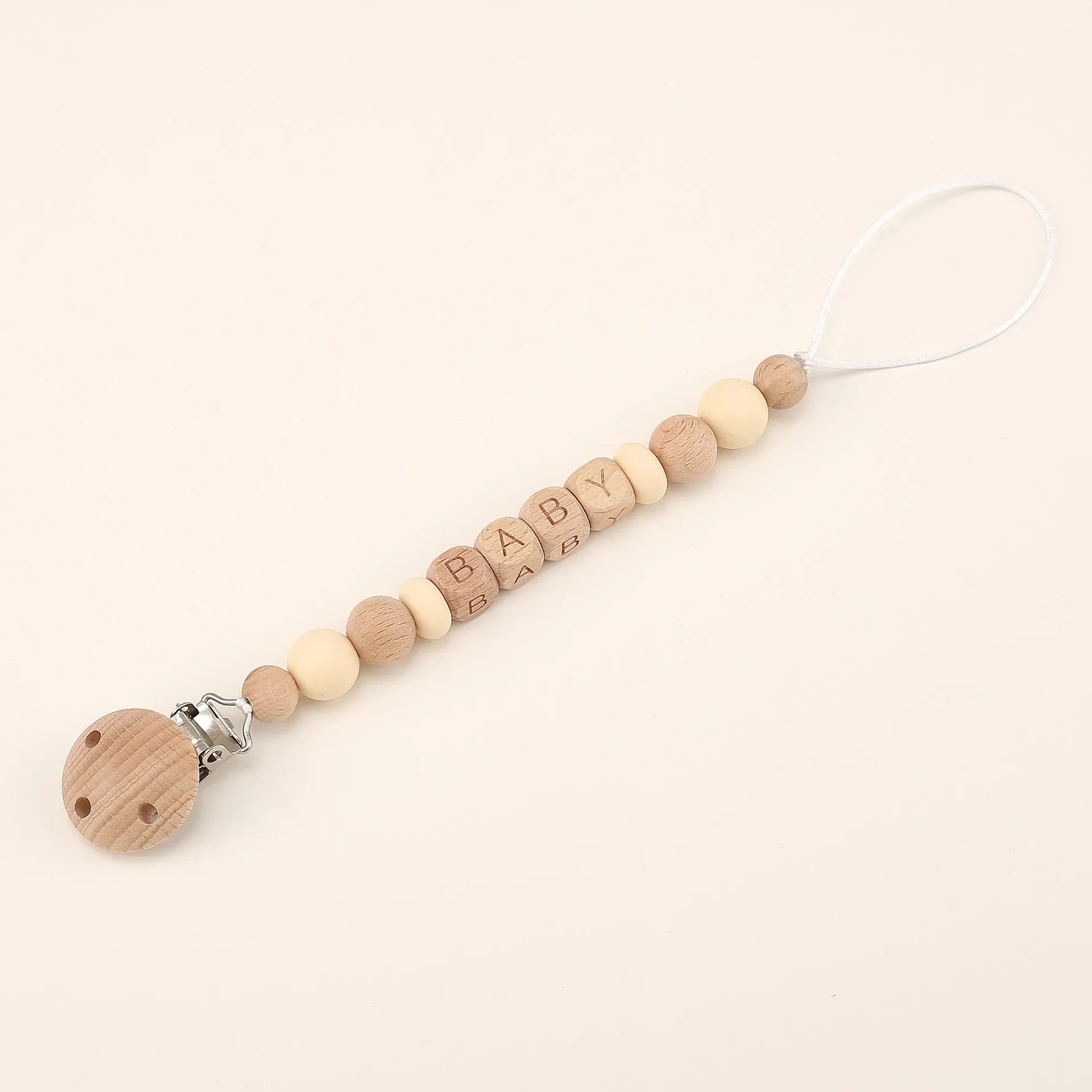 Baby Pacifier Clips Personalized Name Teethers Toys Dummy Nipples Holder Chain Babies Accessories Newborn Gift Pacifiers Chains