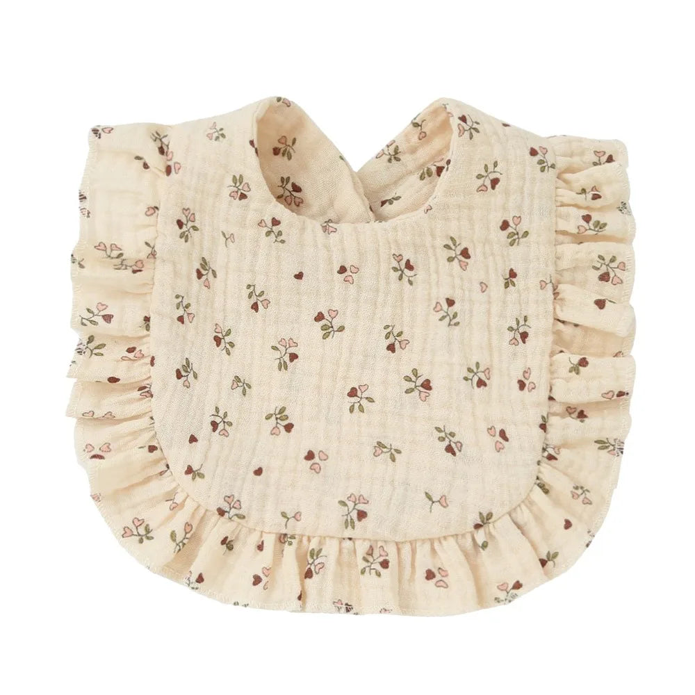 Creative Cotton Newborn Bibs Soft Material Absorbent Infant Burp Cloths Colorful Drool Bandana Baby Stuff