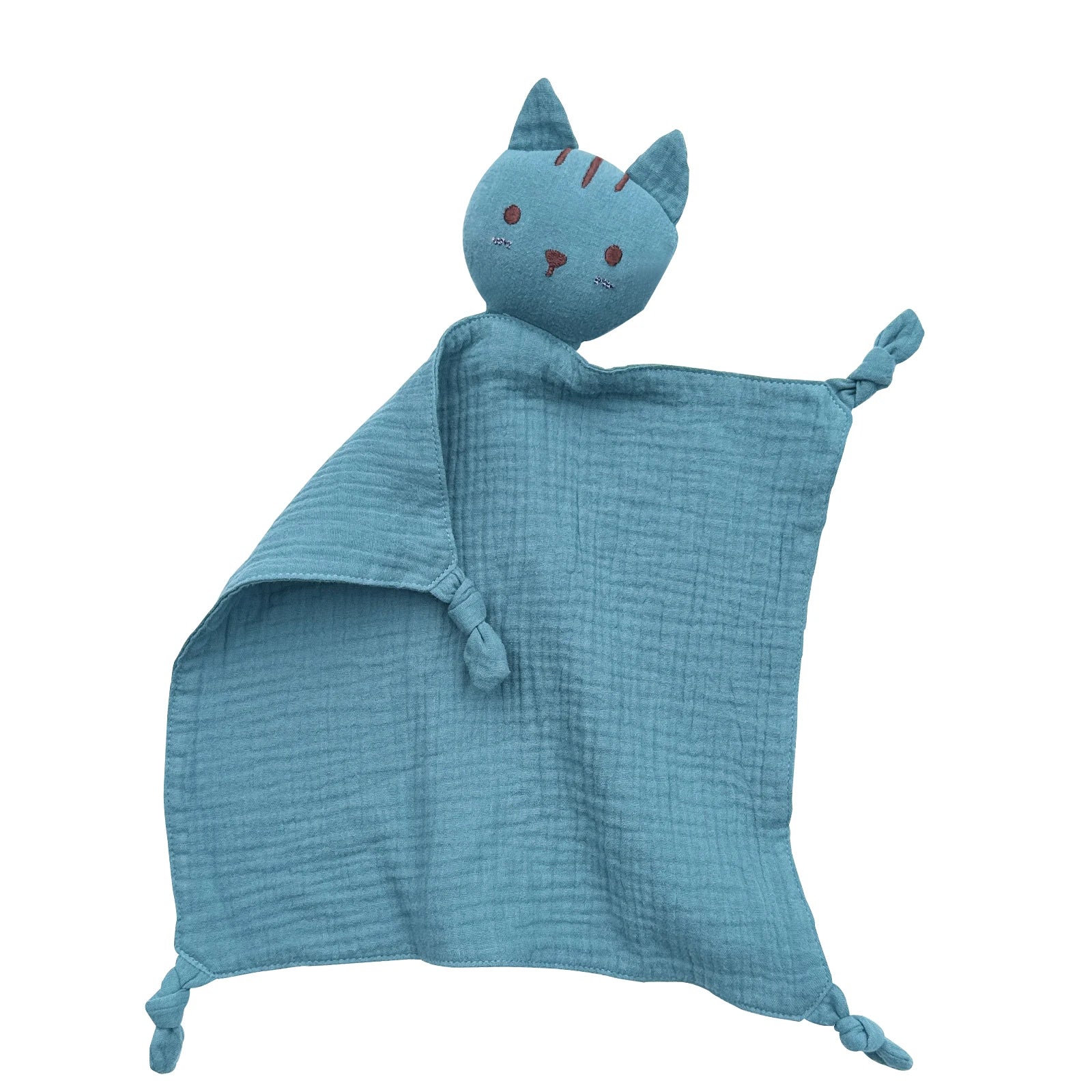 Muslin Baby Comfort Towel Cotton Comforter Blanket Soft Newborn Sleeping Dolls Kids Fashion Sleep Toy Soothe Appease Towel Bibs