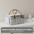 Cloth Diaper Organizer Foldable Baby Diaper Organizer Mommy Bag Organizer Lightweight Portable Changing Table Organizer