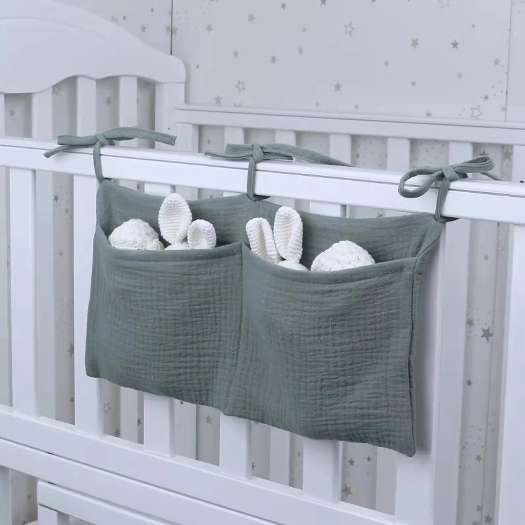 Portable Baby Crib Storage Bag Nappy Organizer Multifunctional Newborn