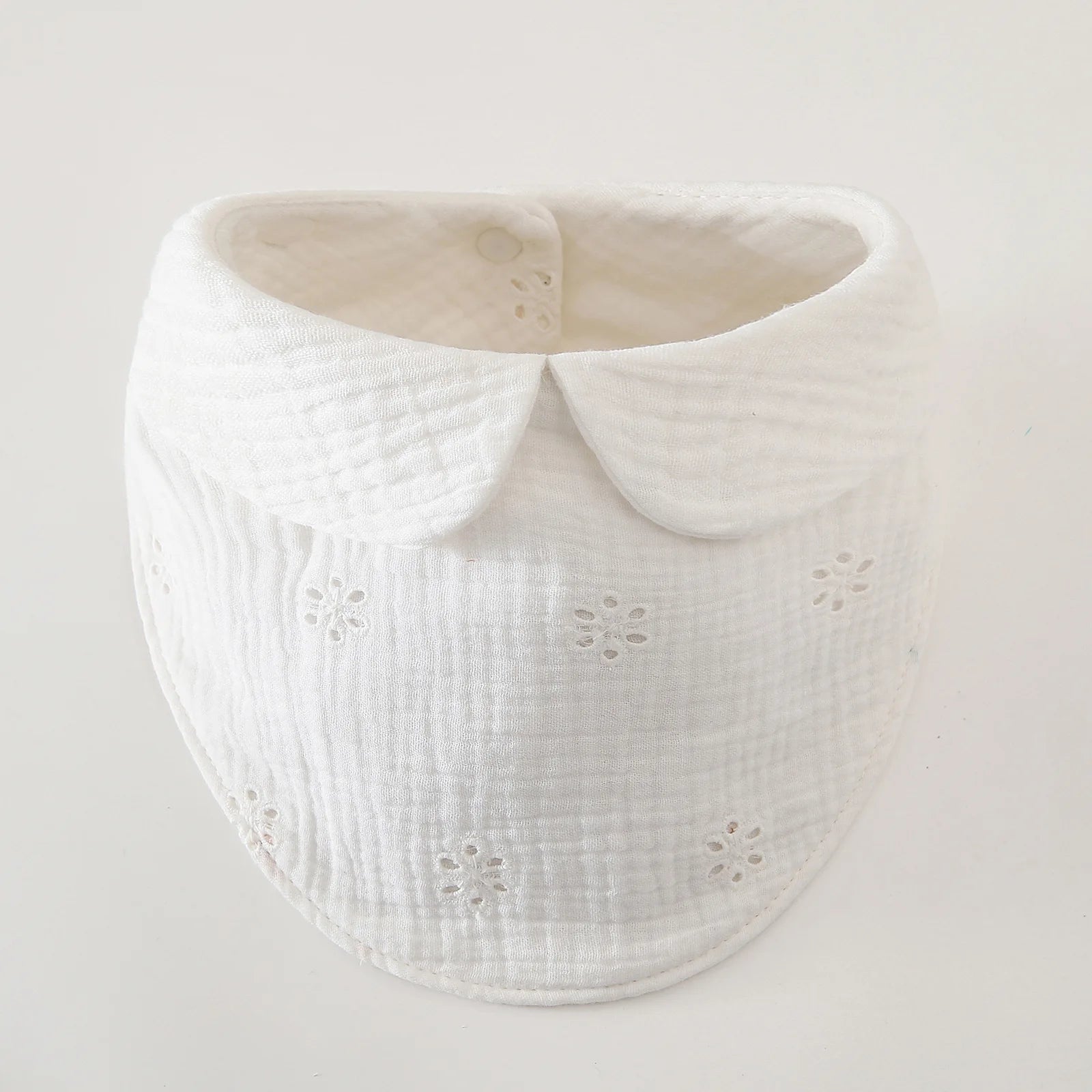 Baby Bibs Gauze Bibs 6 Layer Pure CottonRound 360 Degree Rotation Saliva Towel Infant Feeding Apron Newborn Stuff