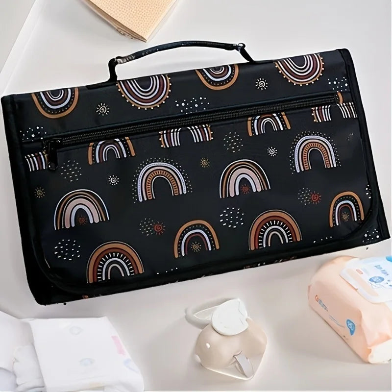 Portable Changing Pad for Diaper Bag or Changing Table Travel Changing Pad, Unisex Baby Essentials Diapering Table