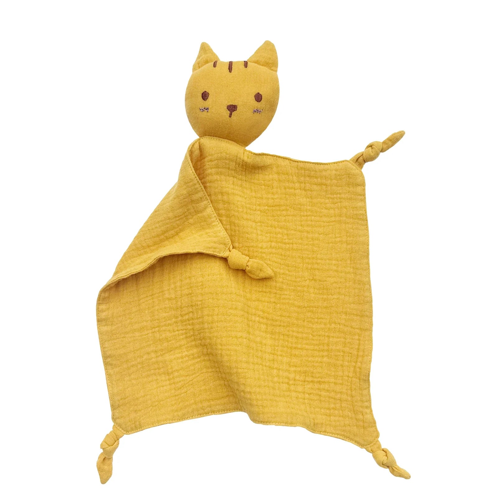 Muslin Baby Comfort Towel Cotton Comforter Blanket Soft Newborn Sleeping Dolls Kids Fashion Sleep Toy Soothe Appease Towel Bibs