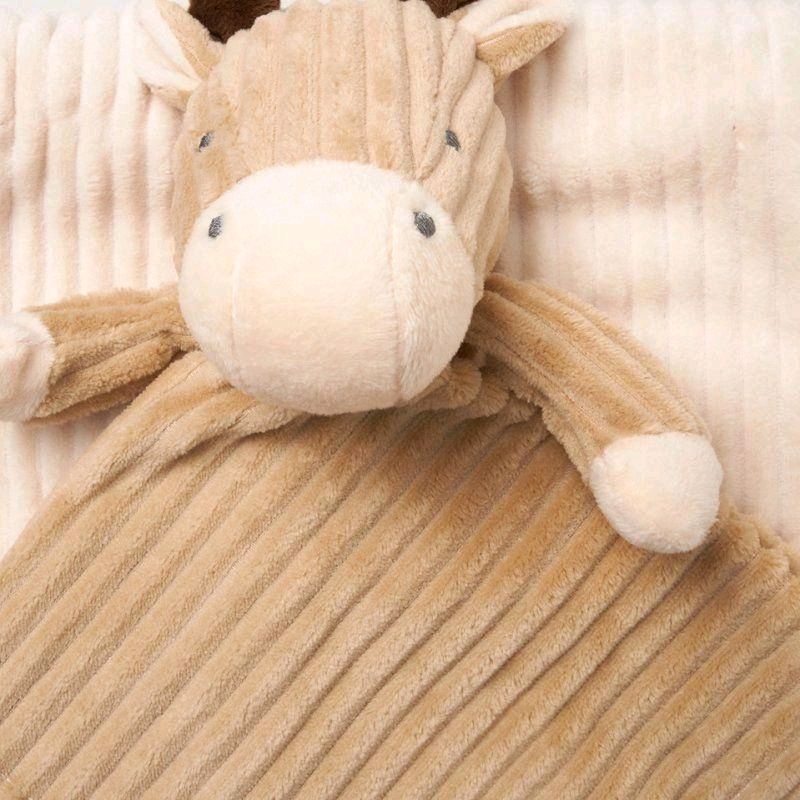 90cm Unisex Giraffe Baby Blanket Wrap & Matching Comforter Set