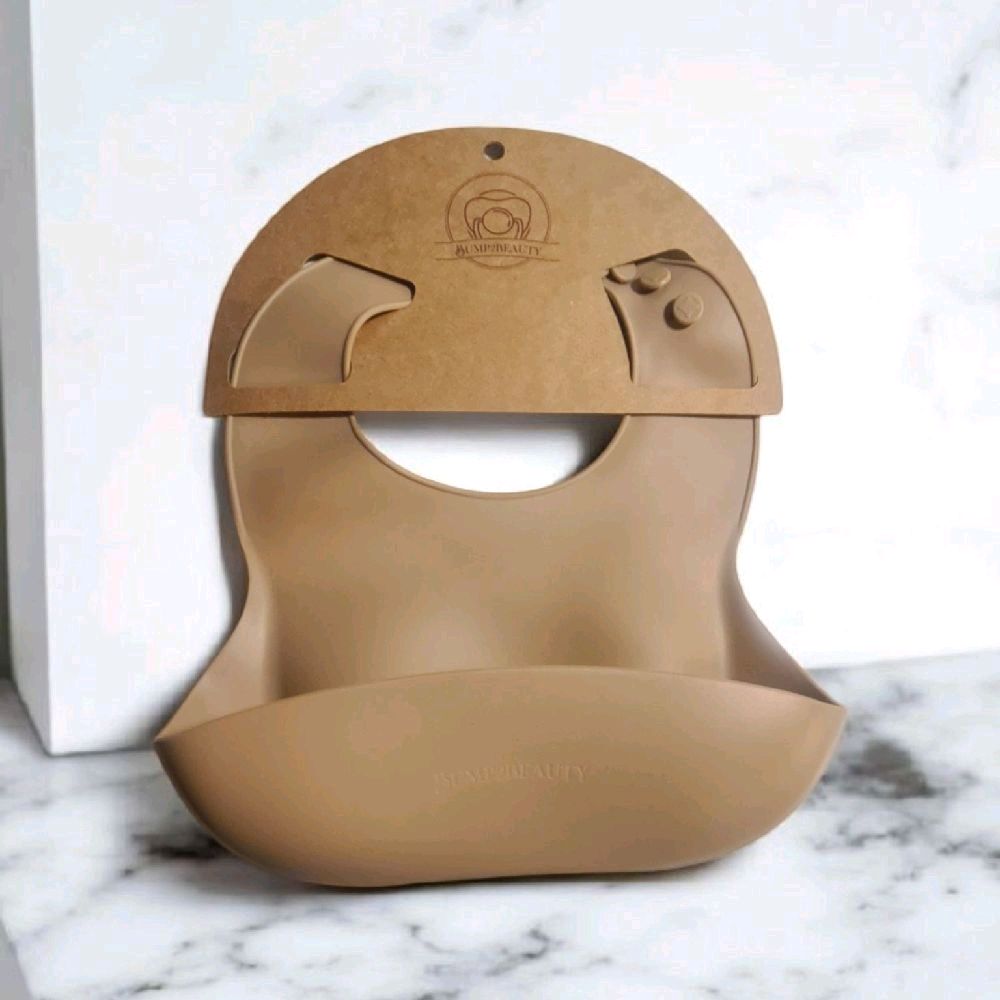 Bump2Beauty Pastel Silicone Feeding Bib