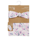 Baby Girls 0-6 Months Floral Headband & Swaddle Wrap Set