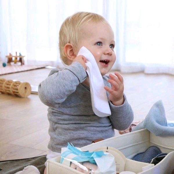 Mum2Mum Face Wash Cloths - Pack of 6, Bright Colours