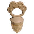Bump2Beauty Beige Silicone Baby Feeder Pacifier