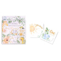 28 Pack Safari Themed Baby Milestone Cards