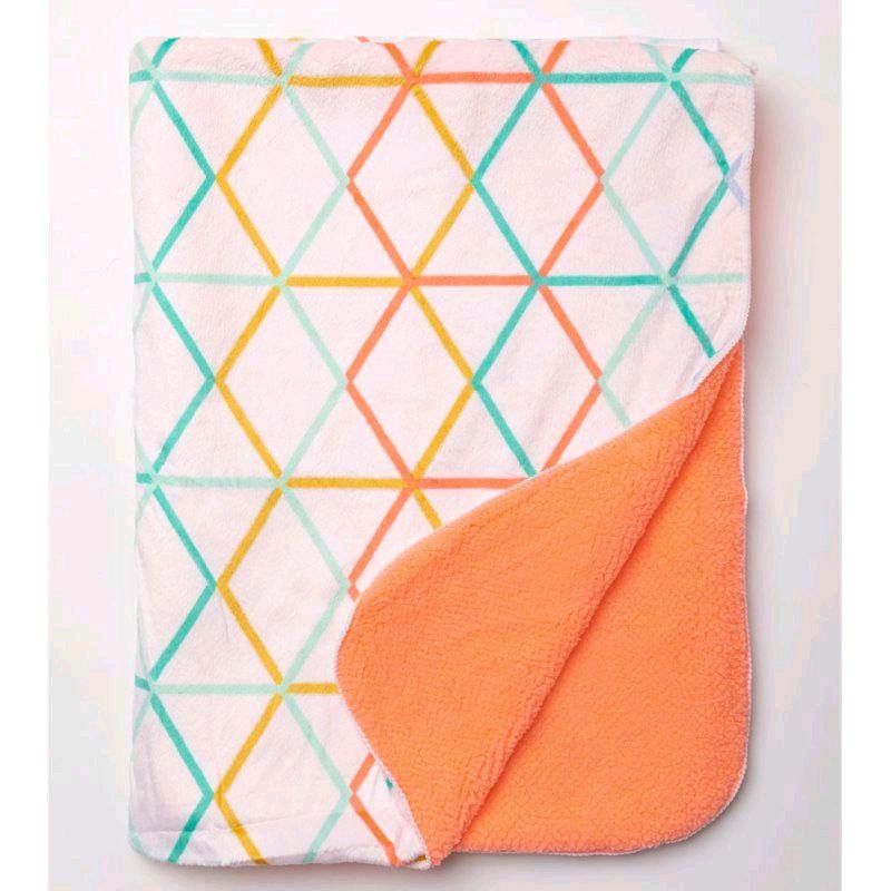 100cm Ultra Soft Baby Diamond Design Blanket Wrap - Unisex