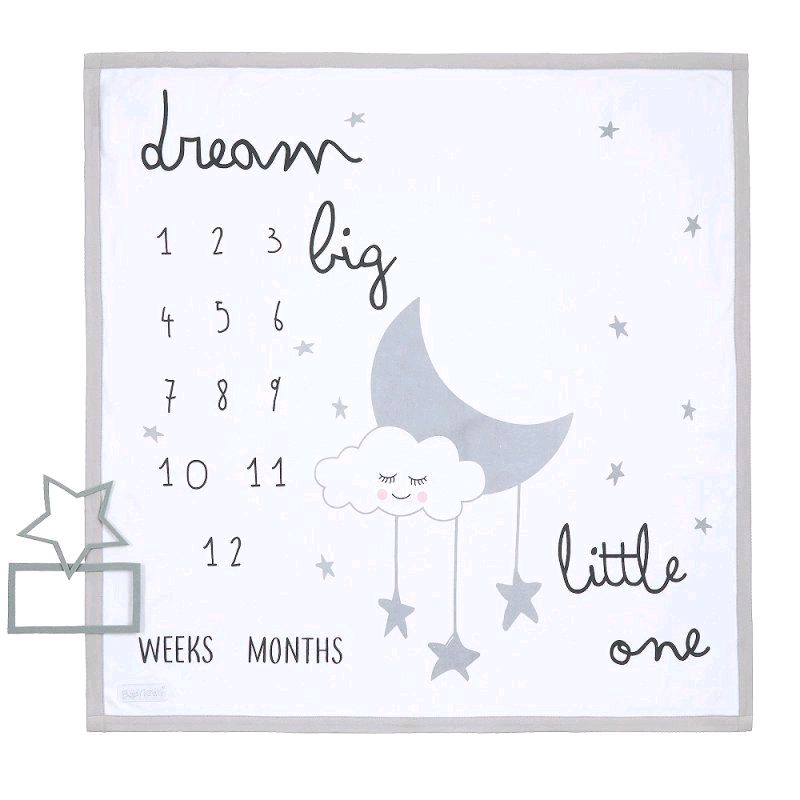 Luxury Baby Milestones Blanket Set - 3 Piece
