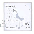 Luxury Baby Milestones Blanket Set - 3 Piece