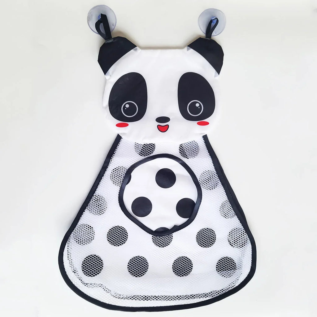 Baby Bath Toy Storage Bag Shower Holder Toys Organizer Net Baskets Water Toys Game Bag for Kids Strong Suction Cups